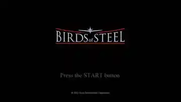 Birds of Steel (USA) (v1.01) (Disc) (Update) screen shot title